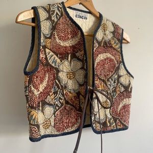 Gorgeous handmade XS/S vest by Thread Circus